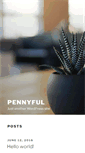 Mobile Screenshot of blog.pennyful.com